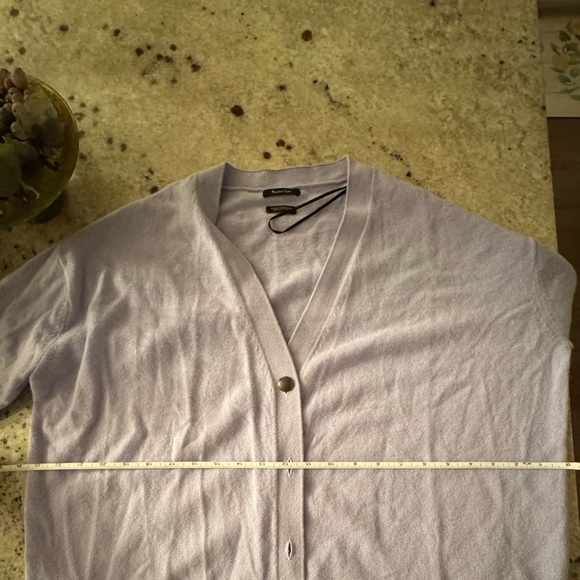 Massimo Dutti Cashmere Wool cardigan sweater - Picture 6 of 7